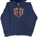 Chicago Bears Majestic Nfl Hoodie - XL Navy Cotton