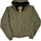 Berne Workwear Jacket - Large Green Cotton Blend