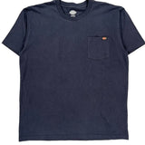 Dickies T-Shirt - XL Navy Cotton