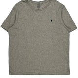 Polo By Ralph Lauren T-Shirt - 2XL Gray Cotton