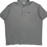 Lacoste Polo Shirt - 3XL Gray Cotton