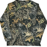 Unbranded Camo Long Sleeve T-Shirt - Medium Camo Cotton