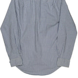 Polo By Ralph Lauren Checked Shirt - Small Blue Cotton