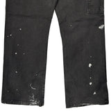 Dickies Carpenter Trousers - 35W 30L Black Cotton
