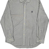 Polo By Ralph Lauren Checked Shirt - Large White Cotton