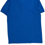 Kappa Polo Shirt - Large Blue Cotton