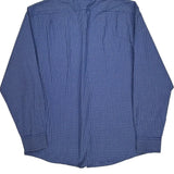 Tommy Hilfiger Slim Fit Shirt - Large Blue Cotton
