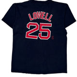Red Sox Majestic Mlb T-Shirt - Large Navy Cotton