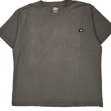 Dickies T-Shirt - 2XL Gray Cotton