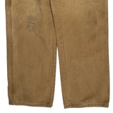 Dickies Carpenter Trousers - 36W 31L Brown Cotton
