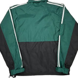 Adidas Striped Track Jacket - Large Black Polyester
