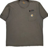 Houle Electric Carhartt T-Shirt - Large Grey Cotton