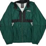 Adidas Windbreaker - XL Green Nylon