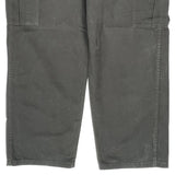 Wrangler Cargo Trousers - 40W 30L Black Cotton