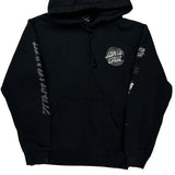 Santa Cruz Graphic Hoodie - Small Black Cotton