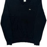Lacoste Sweater - Medium Black Cotton