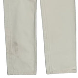 Made In USA Levis 505 Jeans - 30W 34L White Cotton