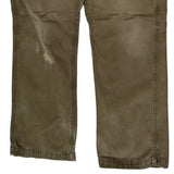 Carhartt Carpenter Trousers - 34W 30L Brown Cotton