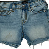 True Religion Denim Shorts - 28W UK 8 Light Wash Denim