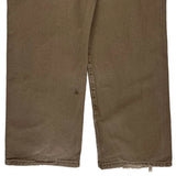 Unbranded Carpenter Trousers - 34W 30L Brown Cotton