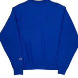 Reverse Weave Champion Sweatshirt - Medium Blue Cotton Blend