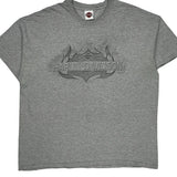 Mobile Bay Harley Davidson Graphic T-Shirt - XL Gray Cotton