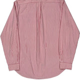 Ralph Lauren Striped Shirt - Large Red Cotton