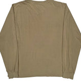 Polo By Ralph Lauren Long Sleeve T-Shirt - Large Beige Cotton