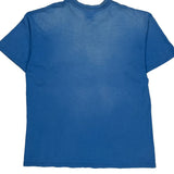 Nike T-Shirt - Large Blue Cotton