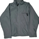 Nike Windbreaker - Large Grey Polyester