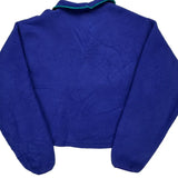 Made In USA Patagonia Cropped Fleece - 2XL Blue Polyester
