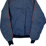 Made In USA Osterman Bomber Jacket - Medium Blue Polyester