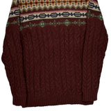 Levis Slim Fit Sweater - 2XL Multicoloured Wool Blend