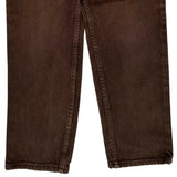 Levis 550 Jeans - 24W UK 4 Brown Cotton