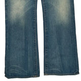 True Religion Boot Cut Jeans - 32W UK 10 Light Wash Denim