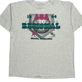 Asa Regional Tournament H.L.Miller Single Stitch T-Shirt - XL White Cotton
