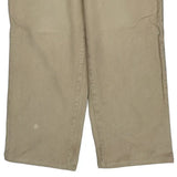 Chaps Ralph Lauren Cord Trousers - 32″ Waist Beige Cotton