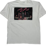 Indianapolis, Made In USA Allsport Graphic T-Shirt - XL White Cotton