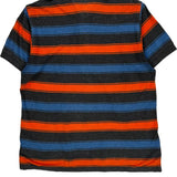 Tommy Hilfiger Striped Polo Shirt - Medium Multicoloured Cotton
