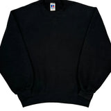 Made In USA Russell Athletic Sweatshirt - Large Black Cotton