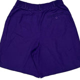Izod Shorts - 26W US 2 Purple Cotton Blend