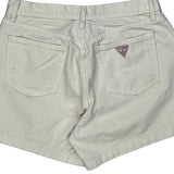 Guess Denim Shorts - 30W US 6 White Cotton