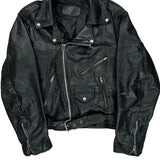 Unbranded Leather Jacket - Medium Black Leather
