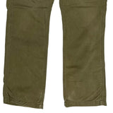 Carhartt Carpenter Trousers - 32W 30L Green Cotton