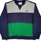 Ecko Unltd Striped Sweatshirt - XL Blue Cotton