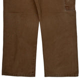 Dickies Carpenter Pants - 32W 26L Brown Cotton