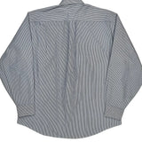 Tommy Hilfiger Striped Shirt - Large Blue Cotton