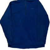 Made In USA Patagonia Capilene Fleece - Large Blue Polyester