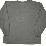 Bears Reebok Nfl Long Sleeve T-Shirt - Large Grey Cotton
