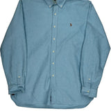Ralph Lauren Shirt - Large Blue Cotton